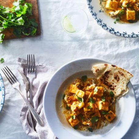 Paneer and Cauliflower Makhani